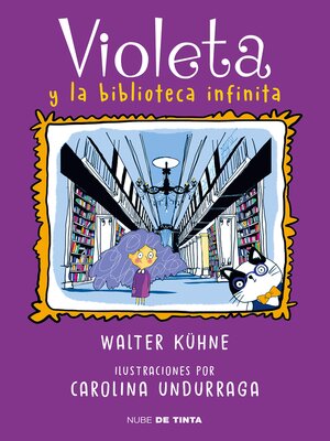 cover image of Violeta y la biblioteca infinita